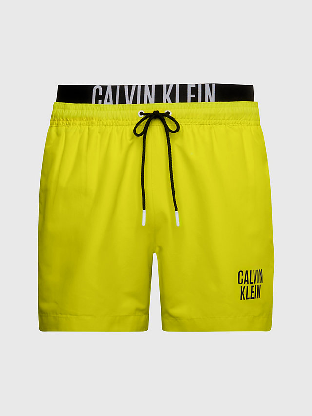 Lemonade Yellow > Badeshorts Mit Doppeltem Bund – Intense Power > undefined Herren - Calvin Klein