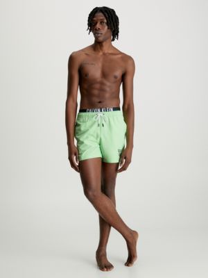 double waistband swim shorts intense power