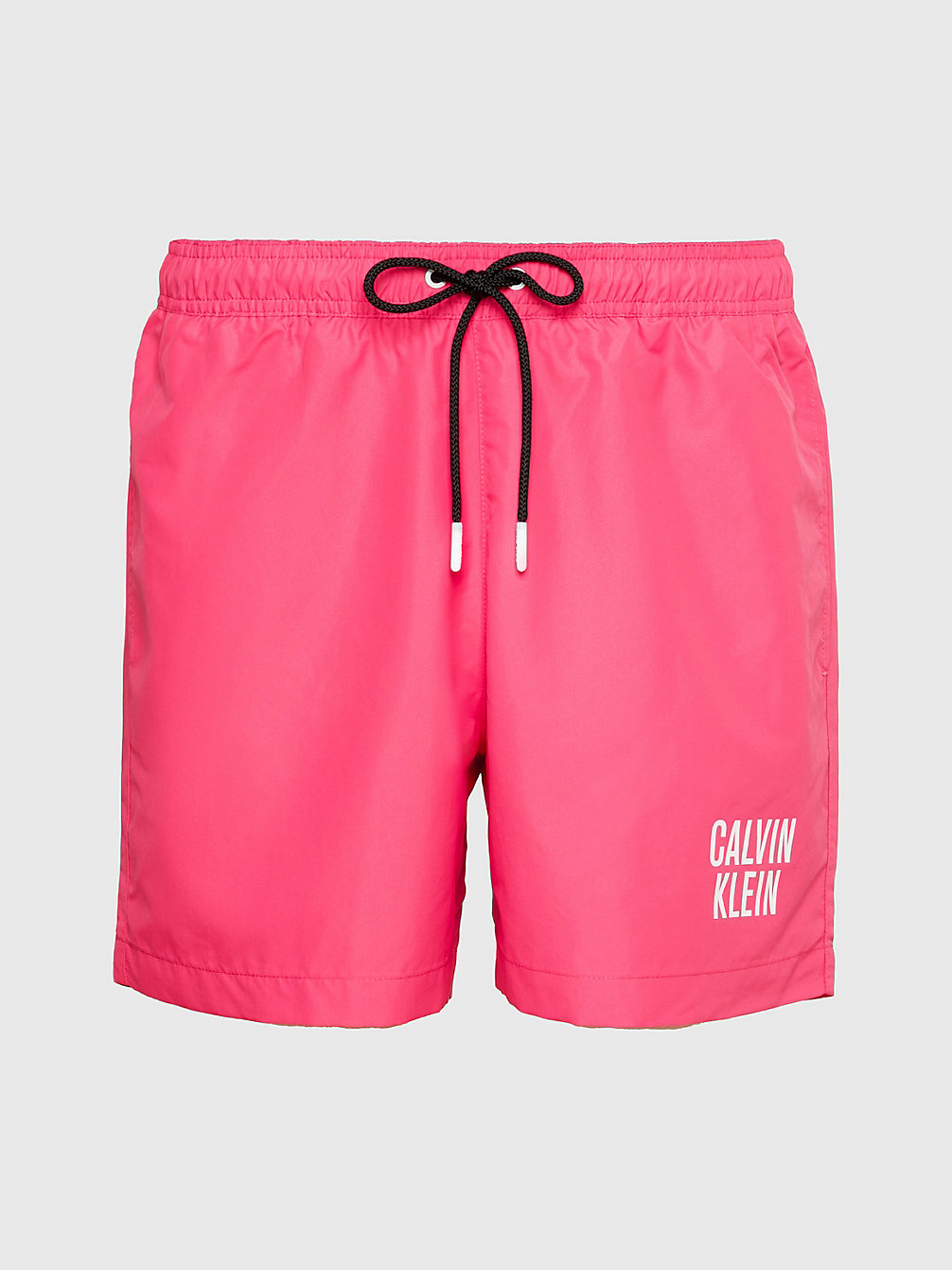 PINK FLASH Double Waistband Swim Shorts - Intense Power undefined men Calvin Klein