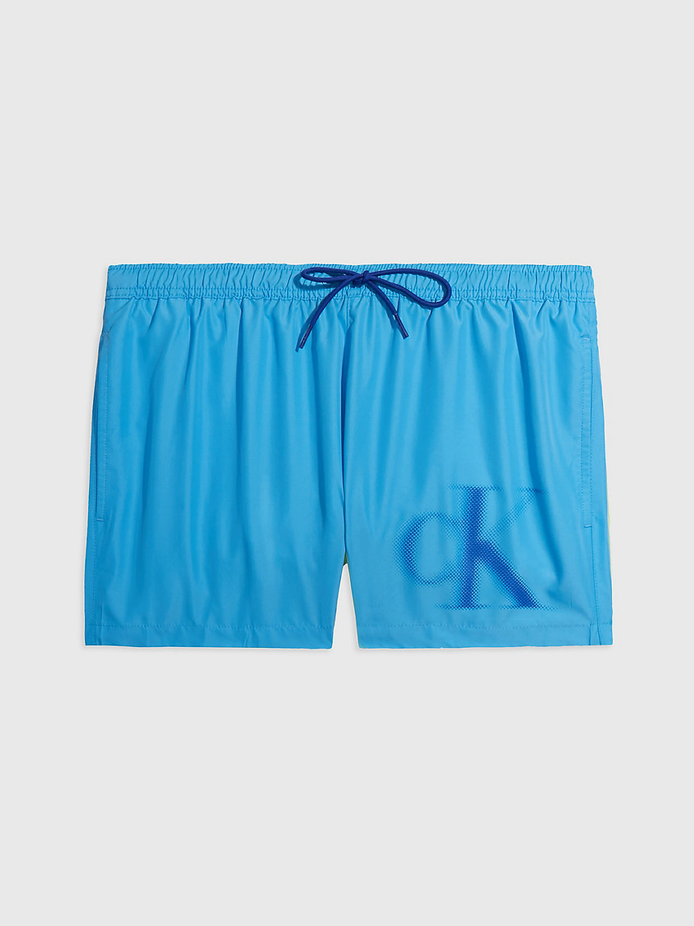 BLUE CRUSH Short Drawstring Swim Shorts - CK Monogram undefined men Calvin Klein