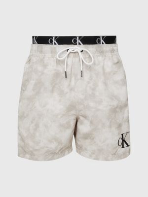 Calvin klein swim hot sale shorts grey