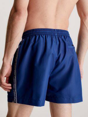 Calvin klein taped drawstring hotsell swim shorts