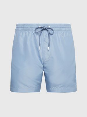 Calvin klein taped hot sale drawstring swim shorts