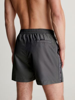 Short De Bain Guess Jeans – Cordon De Serrage, Coupe Jeans, 3 Poches, Résistant à L'Eau, 100% Polyester, Lavable – Homme