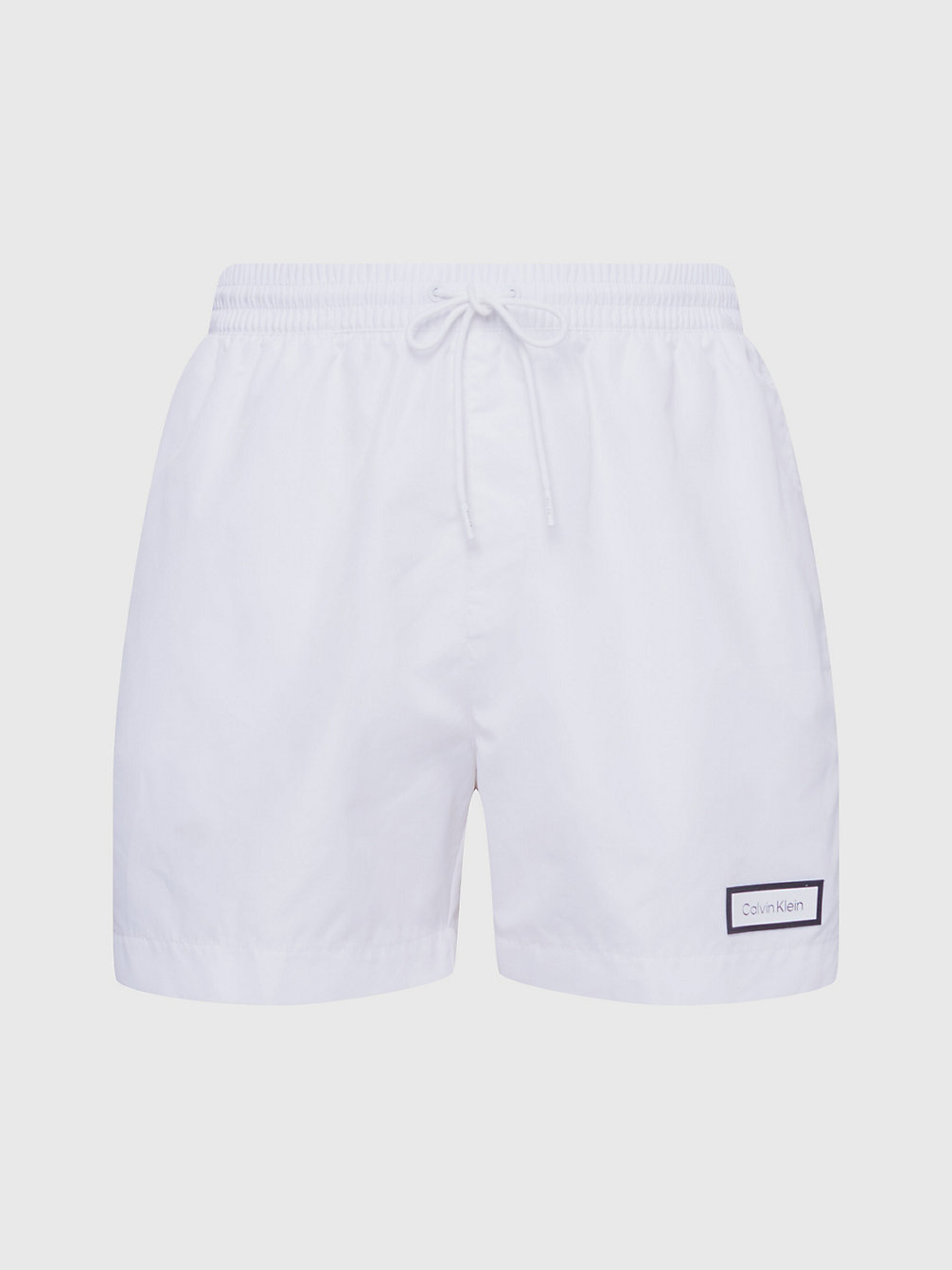 PVH CLASSIC WHITE Medium Drawstring Swim Shorts - Core Solids undefined men Calvin Klein