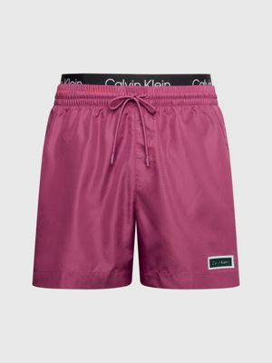 Short de bain calvin best sale klein rose