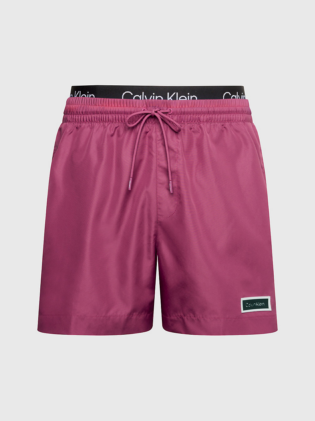 WINTER FIG Double Waistband Swim Shorts - Core Solids undefined men Calvin Klein