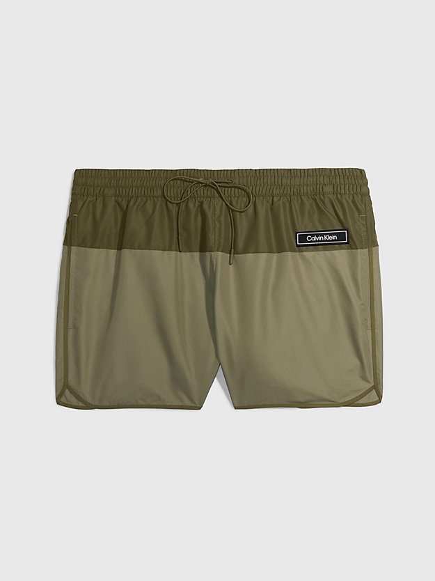 Short Runner Swim Shorts - Core Solids Calvin Klein® | KM0KM00816MSS