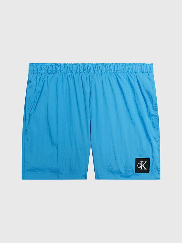 BLUE CRUSH Medium Drawstring Swim Shorts - CK Nylon for men CALVIN KLEIN