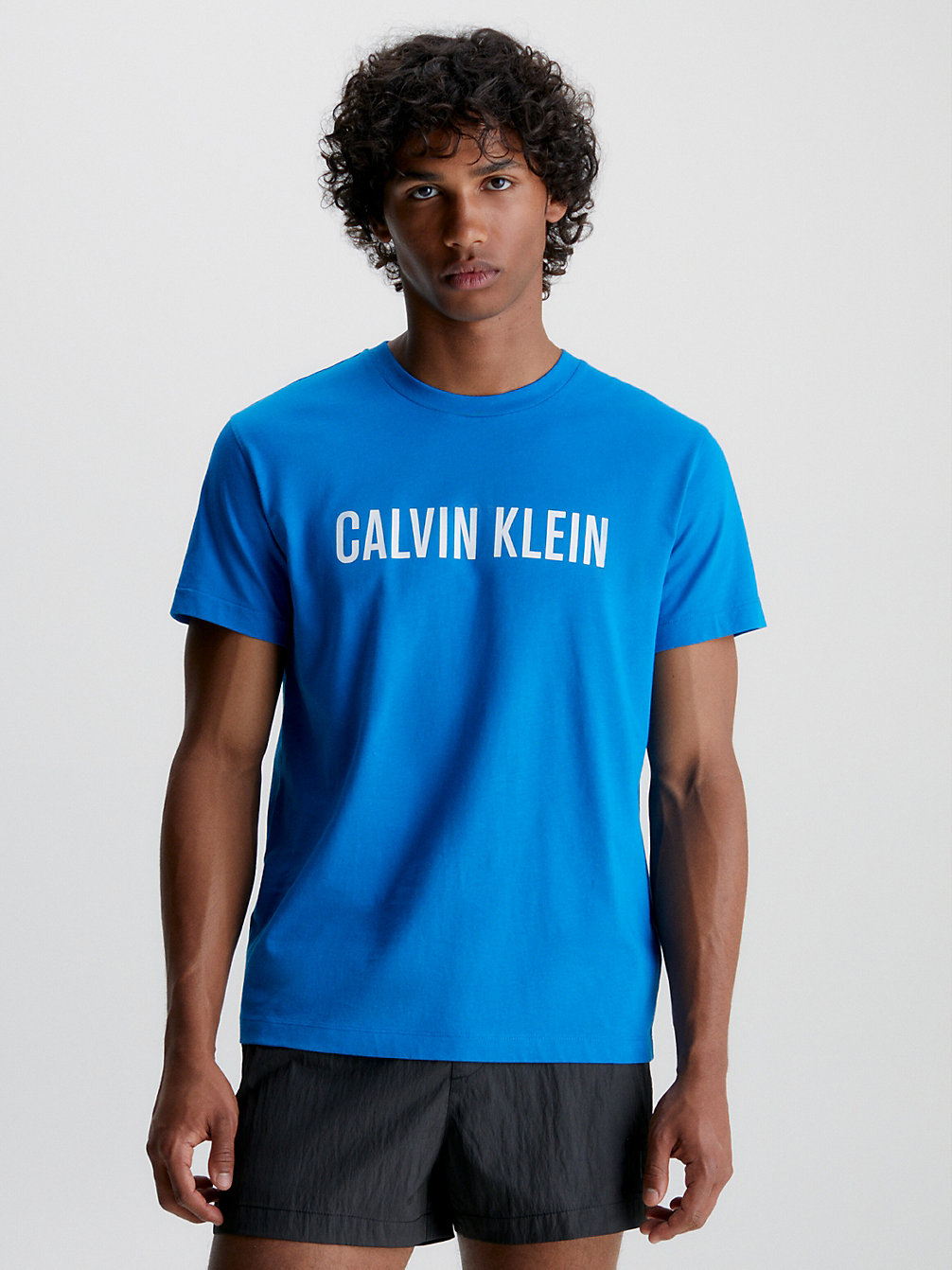 UNITY BLUE Beach T-Shirt - Intense Power undefined men Calvin Klein