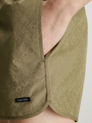 NEW BASIL Kurze Läufer-Badeshorts für Herren CALVIN KLEIN