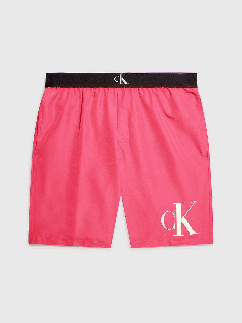 PINK FLASH > Długie Szorty Kąpielowe - CK Monogram > undefined Mężczyźni - Calvin Klein
