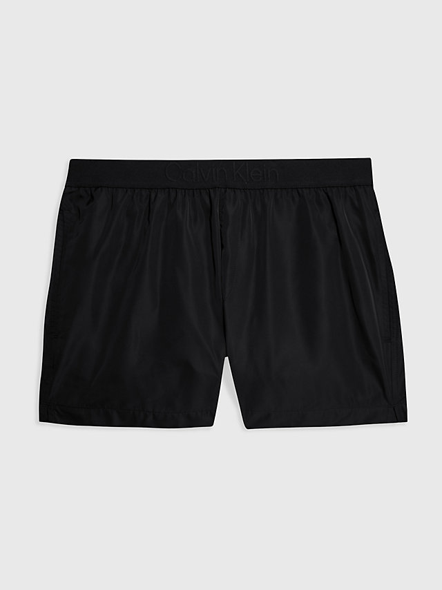 Pvh Black > Logo Waistband Swim Shorts - Core Tonal > undefined женщины - Calvin Klein