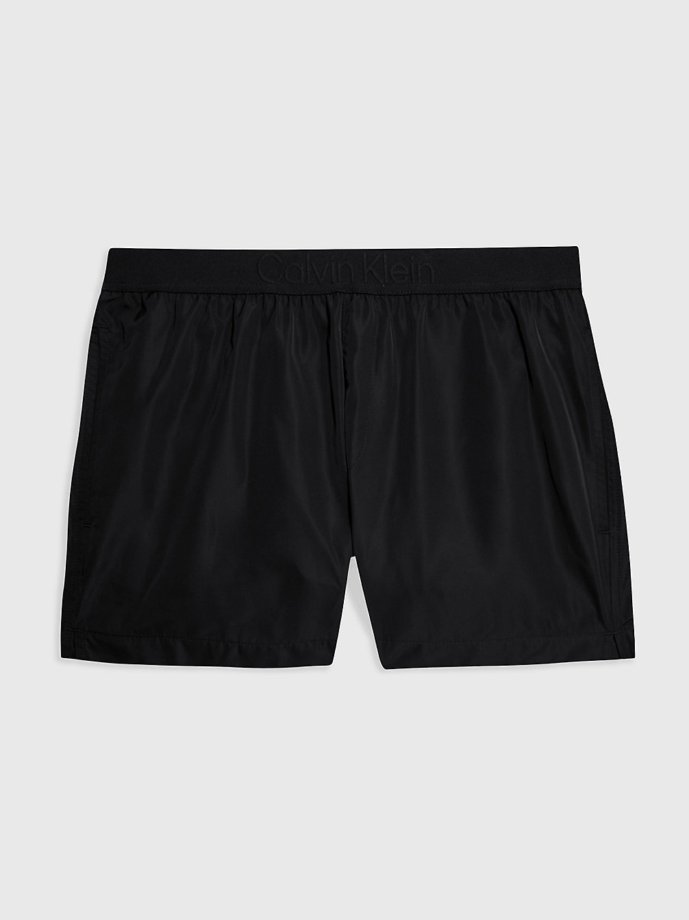 PVH BLACK Logo Waistband Swim Shorts - Core Tonal undefined men Calvin Klein