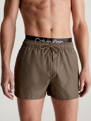 Short de bain court avec double ceinture - Steel Calvin Klein®