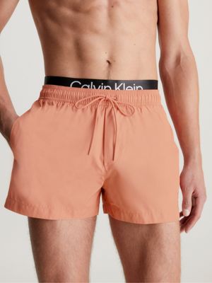 Calvin klein medium double waistband swim shorts sale