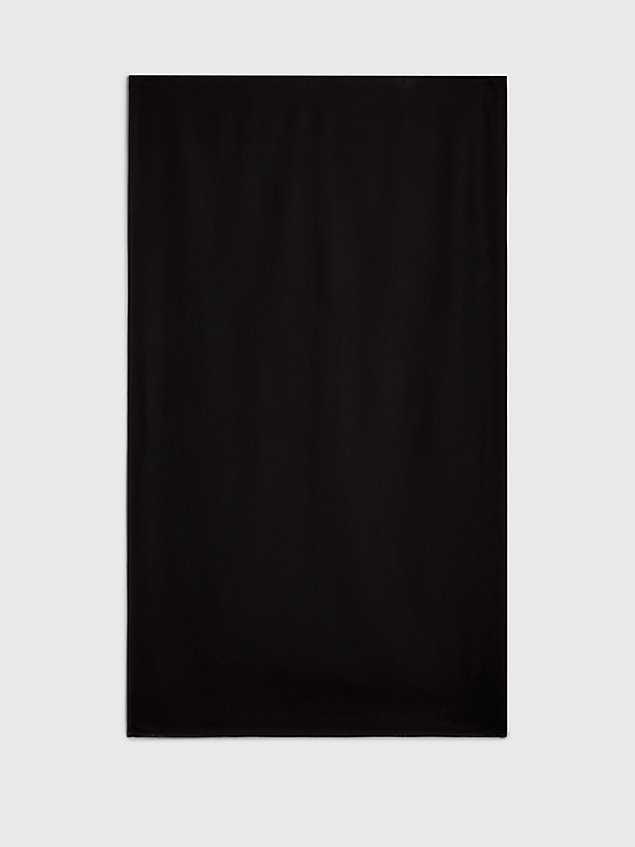 black zestaw prezentowy z szortami kąpielowymi i ręcznikiem dla mężczyźni - calvin klein