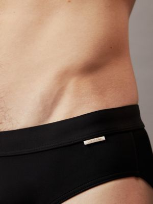 pvh black swim briefs - ck meta essentials for men calvin klein