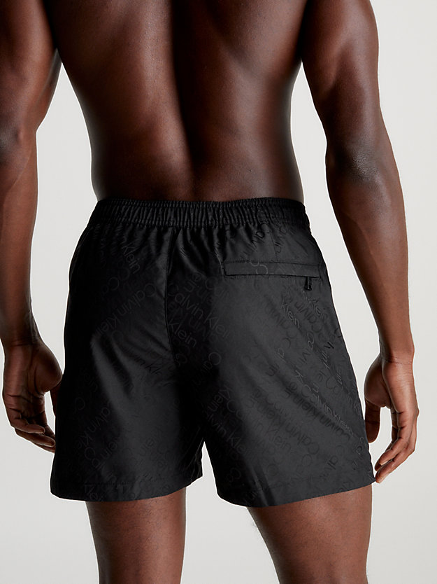 pvh black tailored swim shorts - ck black for men calvin klein