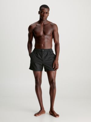 Calvin klein black outlet swim shorts