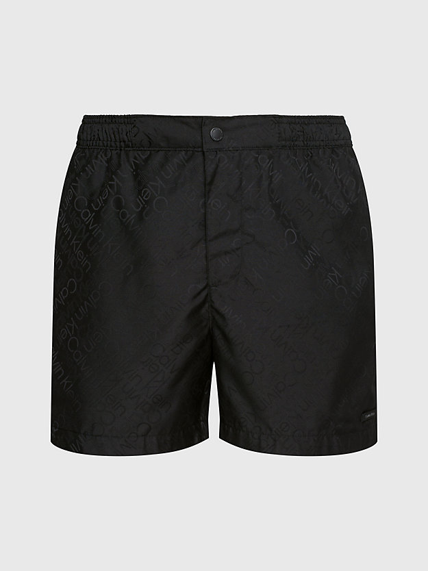 pvh black tailored swim shorts - ck black for men calvin klein