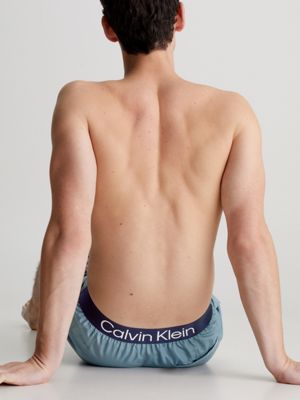 muted cerulean chino swim shorts - ck steel for men calvin klein