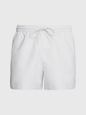 Short Drawstring Swim Shorts - CK Monogram Calvin Klein®