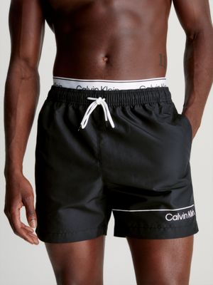 Double Waistband Swim Shorts Calvin Klein® | KM0KM00957BEH