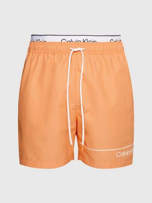 Calvin klein orange outlet swim shorts