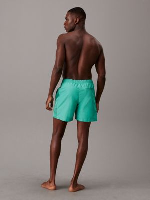 jade tide medium drawstring swim shorts for men calvin klein