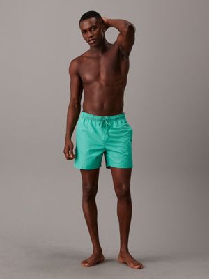 jade tide medium drawstring swim shorts for men calvin klein