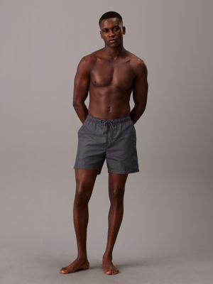 iron gate medium drawstring swim shorts for men calvin klein