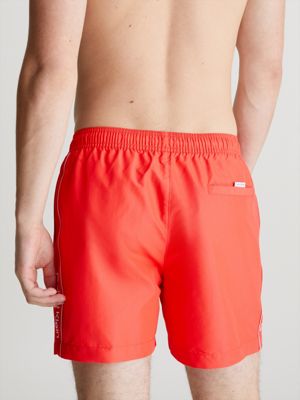 hot heat medium drawstring swim shorts for men calvin klein