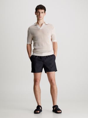 Open Knit Beach Polo Shirt Calvin Klein® | KM0KM00963ACE