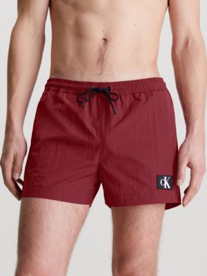 Short de bain court avec cordon de serrage - CK Monogram Calvin Klein®