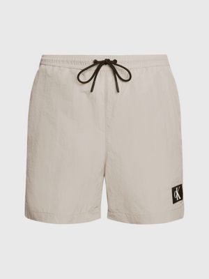 Khaki calvin store klein swim shorts