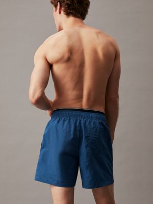 ck double waistband swim shorts