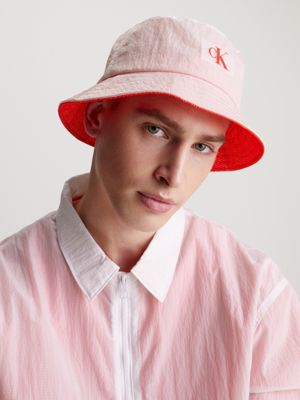 hot heat bucket hat - ck monogram for men calvin klein