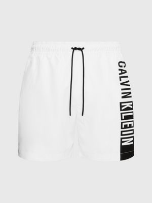 White calvin hot sale klein shorts