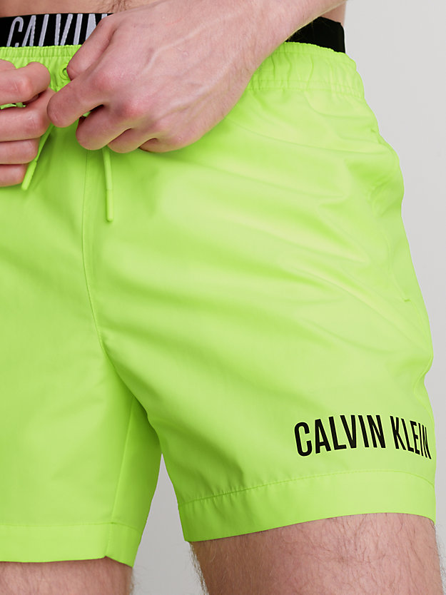 citrust burst double waistband swim shorts - intense power for men calvin klein