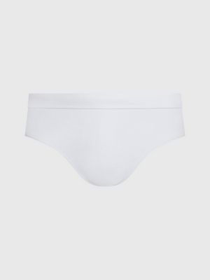 white badeslip - intense power für herren - calvin klein