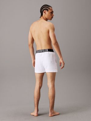 pvh white swim trunks - intense power for men calvin klein