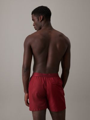 short de bain cintré - ck refined syrah pour hommes calvin klein
