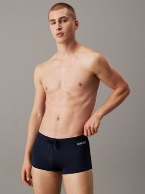 blue swim trunks - intense power for men calvin klein jeans