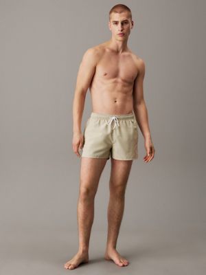 pelican short drawstring swim shorts - ck monogram for men calvin klein jeans