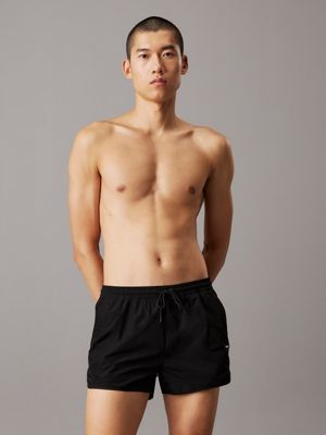 black short runner swim shorts - ck essentials for men calvin klein