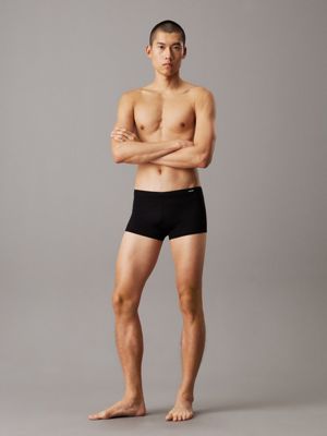 pvh black swim trunks - ck essentials for men calvin klein