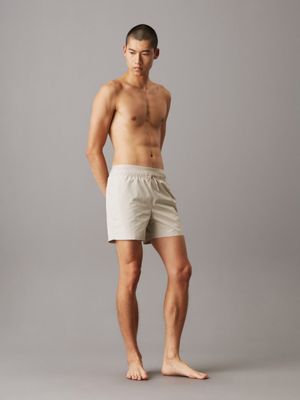 pelican double waistband swim shorts - ck meta legacy for men calvin klein