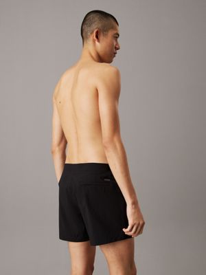 pvh black tailored swim shorts - ck aspirational for men calvin klein