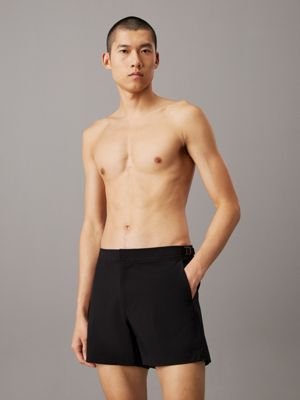 black tailored swim shorts - ck aspirational for men calvin klein